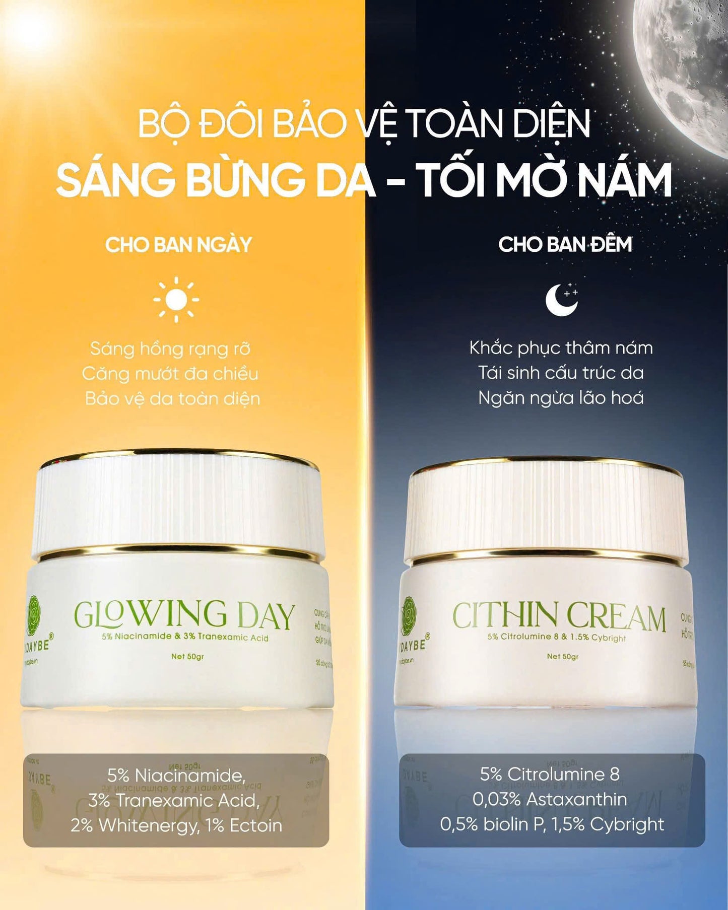 Kem Cithin Nám Da 50g
