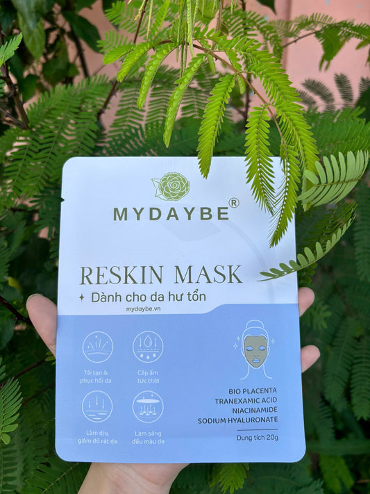 Mặt nạ RESKIN MASK_HA, Niacinamide, BIO Placenta