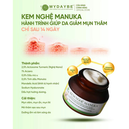 Kem Nghệ Manuka Mydaybe 32g