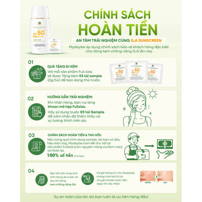 Kem chống nắng G.A Sunscreen Mydaybe_SPF 50+ PA++++