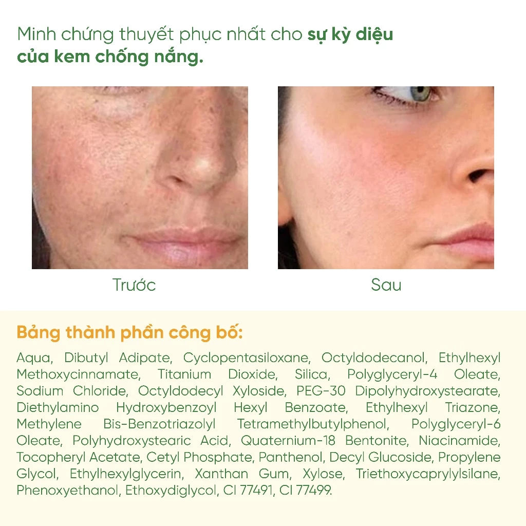 Kem chống nắng G.A Sunscreen Mydaybe_SPF 50+ PA++++