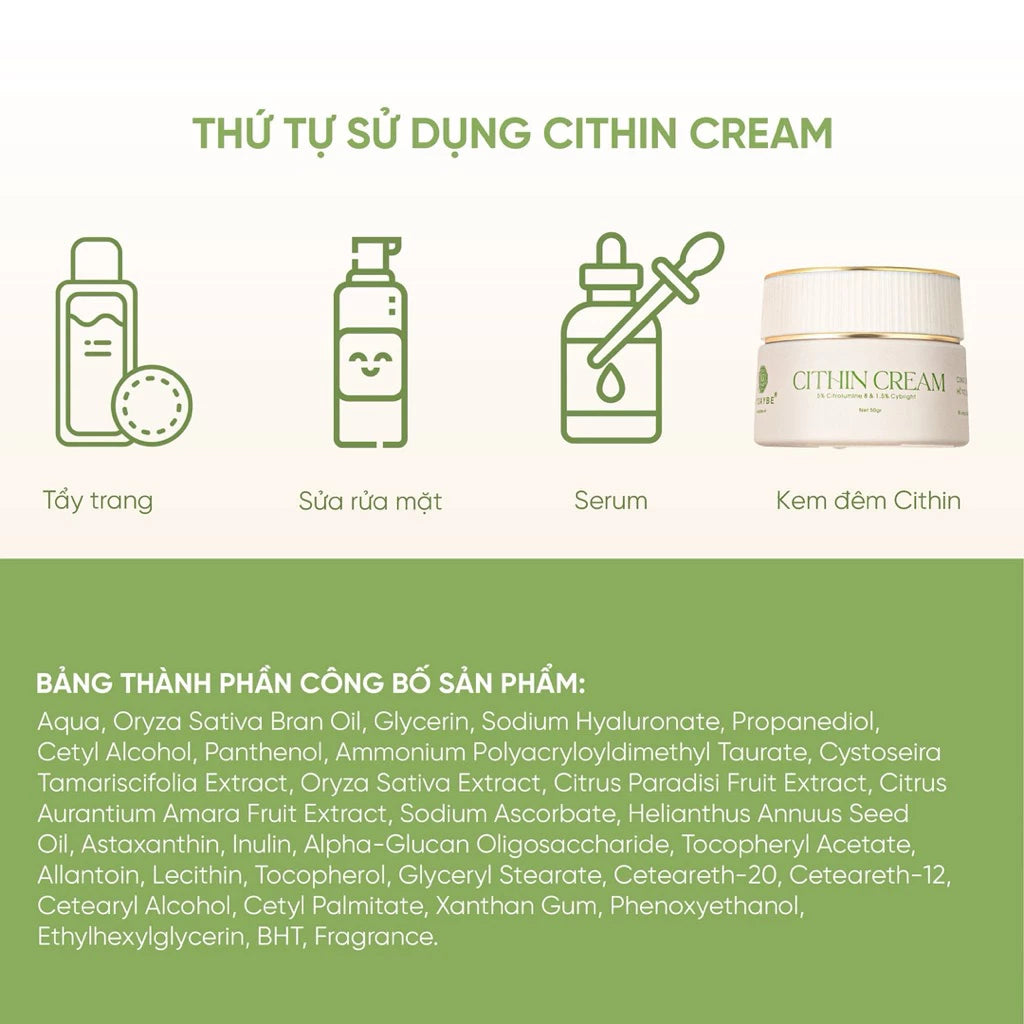 Kem Cithin Nám Da 50g