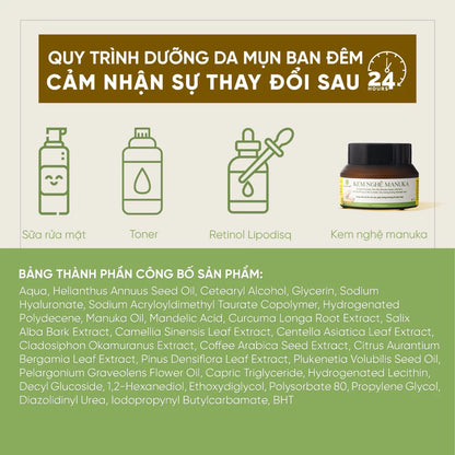 Kem Nghệ Manuka Mydaybe 32g