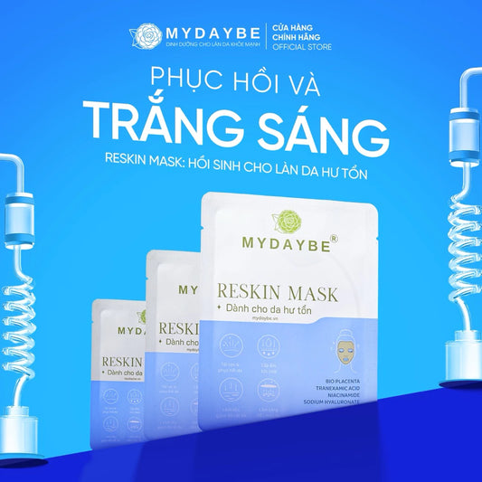 Mặt nạ RESKIN MASK_HA, Niacinamide, BIO Placenta