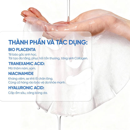 Mặt nạ RESKIN MASK_HA, Niacinamide, BIO Placenta