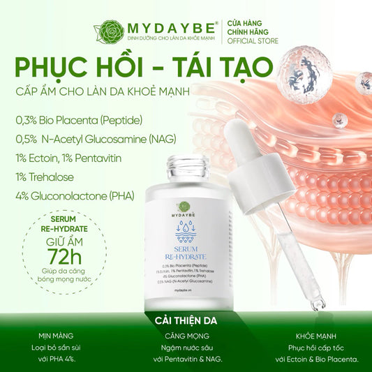 Serum Hydrate and Repair_Tế bào gốc sinh học, NAG, PHA